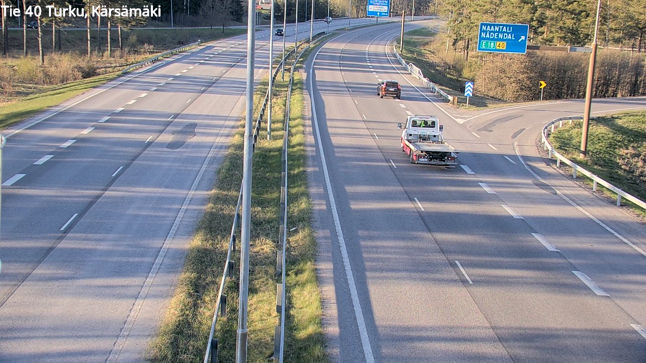 Kelikamerat Kuva Tie 40 Turku, Kärsämäki, Turku, Varsinais-Suomi
