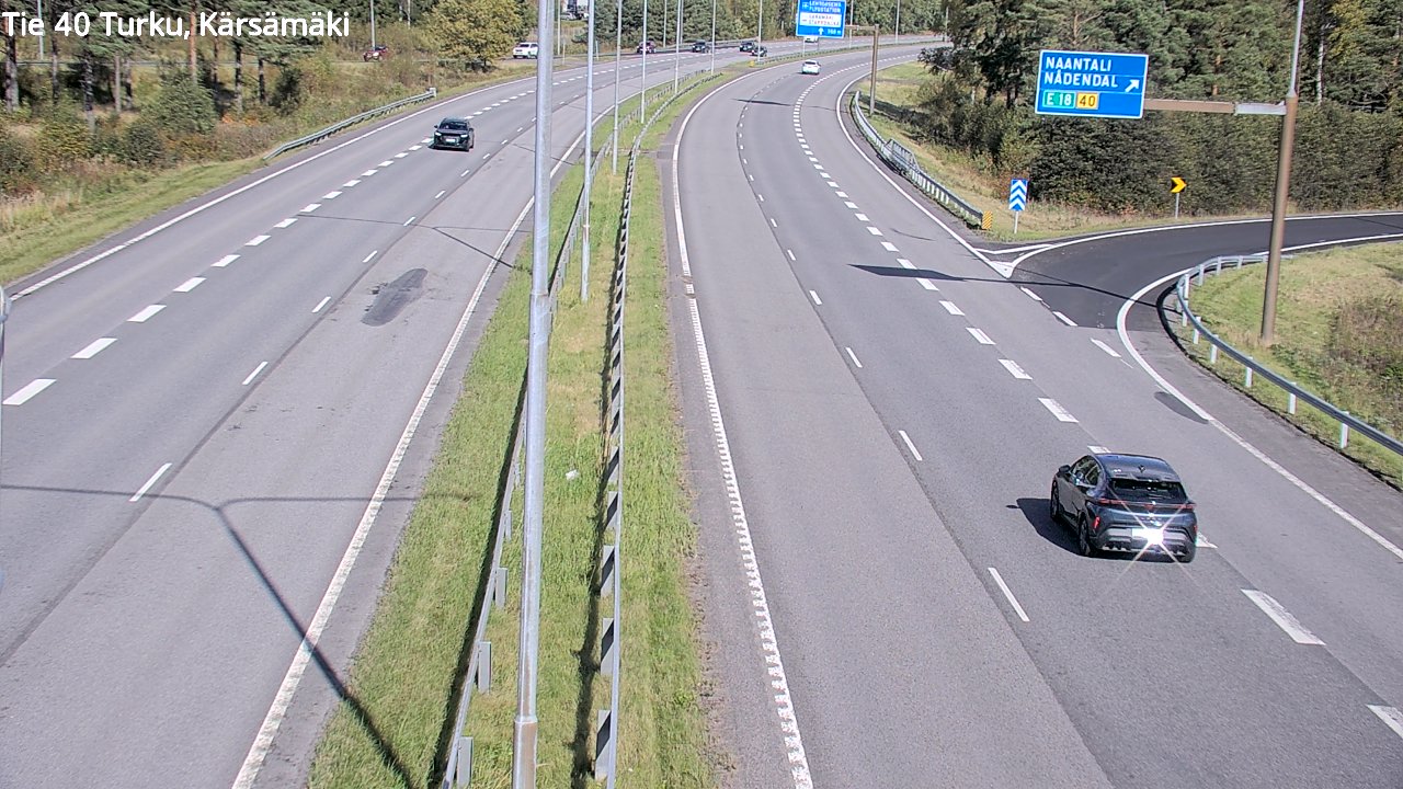 Kelikamerat Kuva Tie 40 Turku, Kärsämäki, Turku, Varsinais-Suomi