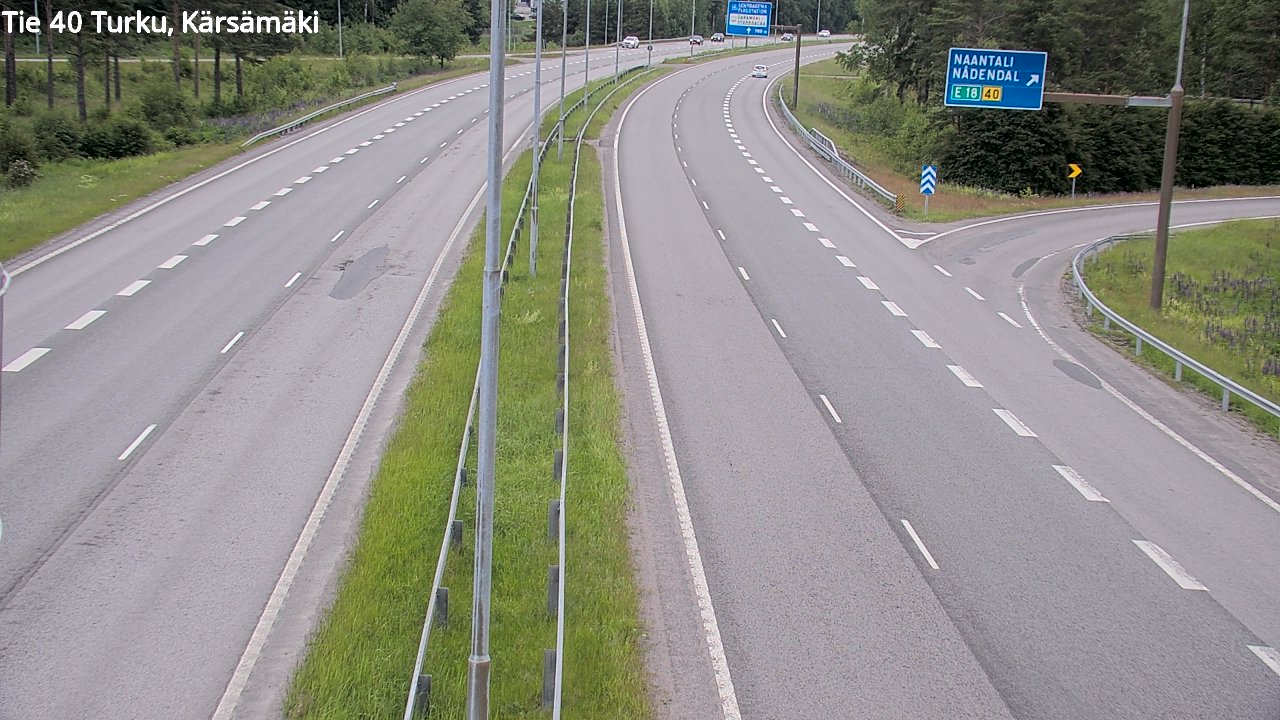 Weather Camera Image Road 40 Turku, Kärsämäki, Turku, Varsinais-Suomi