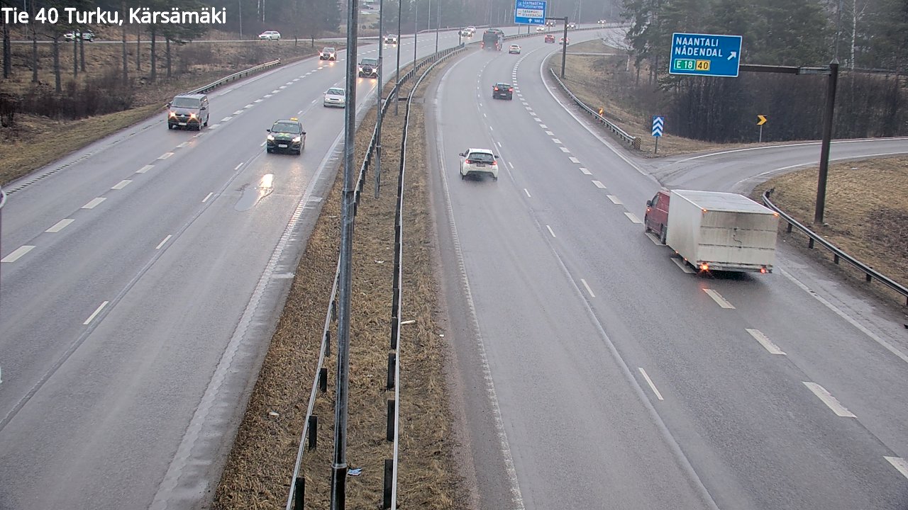 Kelikamerat Kuva Tie 40 Turku, Kärsämäki, Turku, Varsinais-Suomi