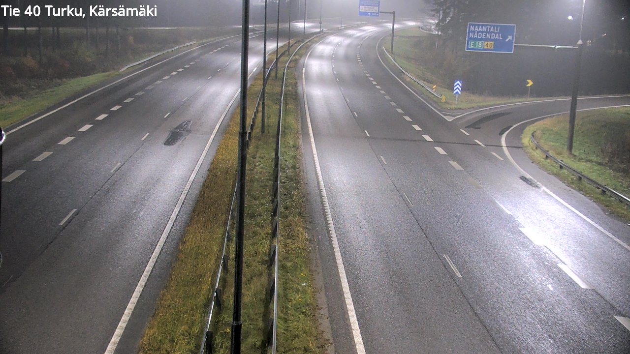 Kelikamerat Kuva Tie 40 Turku, Kärsämäki, Turku, Varsinais-Suomi