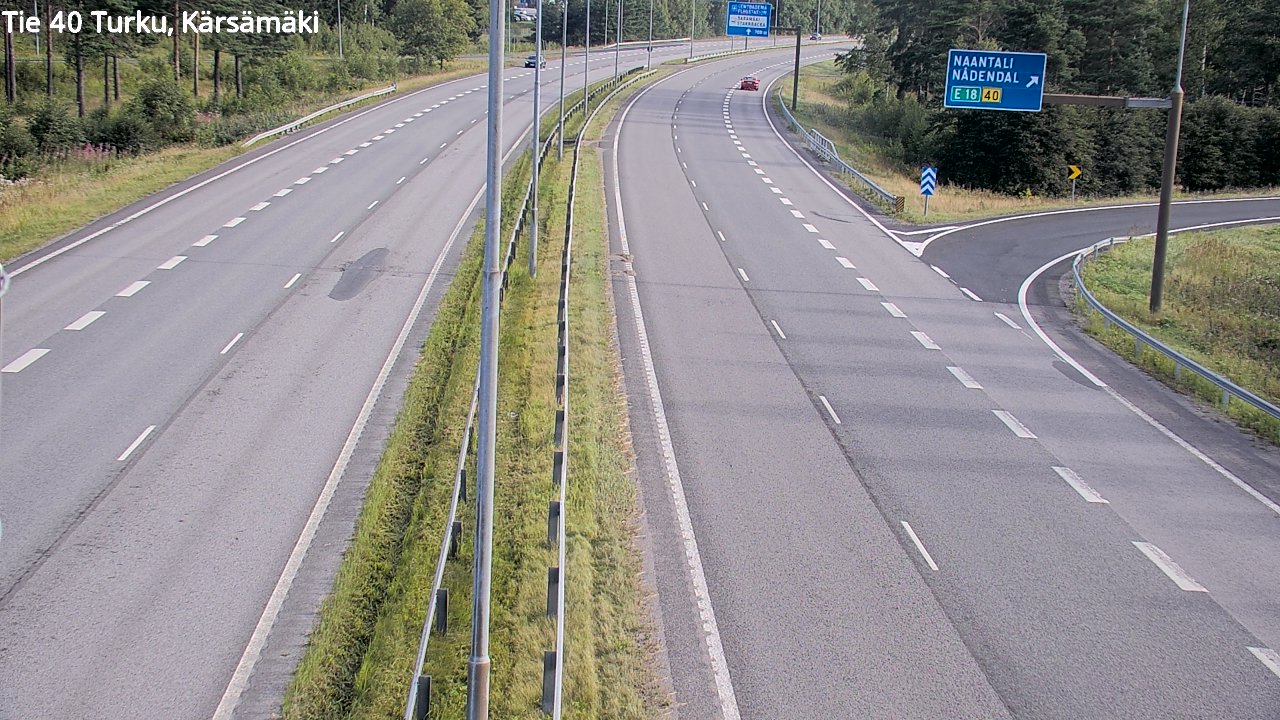 Kelikamerat Kuva Tie 40 Turku, Kärsämäki, Turku, Varsinais-Suomi