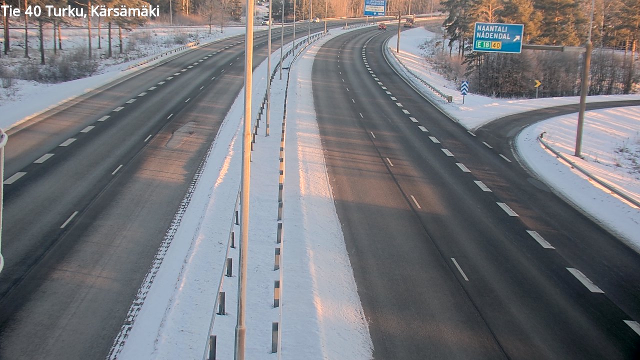 Kelikamerat Kuva Tie 40 Turku, Kärsämäki, Turku, Varsinais-Suomi