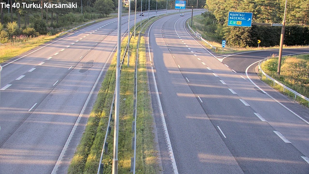 Kelikamerat Kuva Tie 40 Turku, Kärsämäki, Turku, Varsinais-Suomi