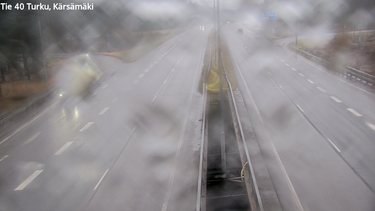 Weather Camera Image Väg 40 Åbo, Kärsämäki, Turku, Varsinais-Suomi