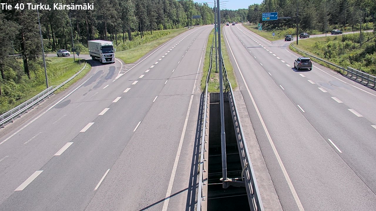 Kelikamerat Kuva Tie 40 Turku, Kärsämäki, Turku, Varsinais-Suomi