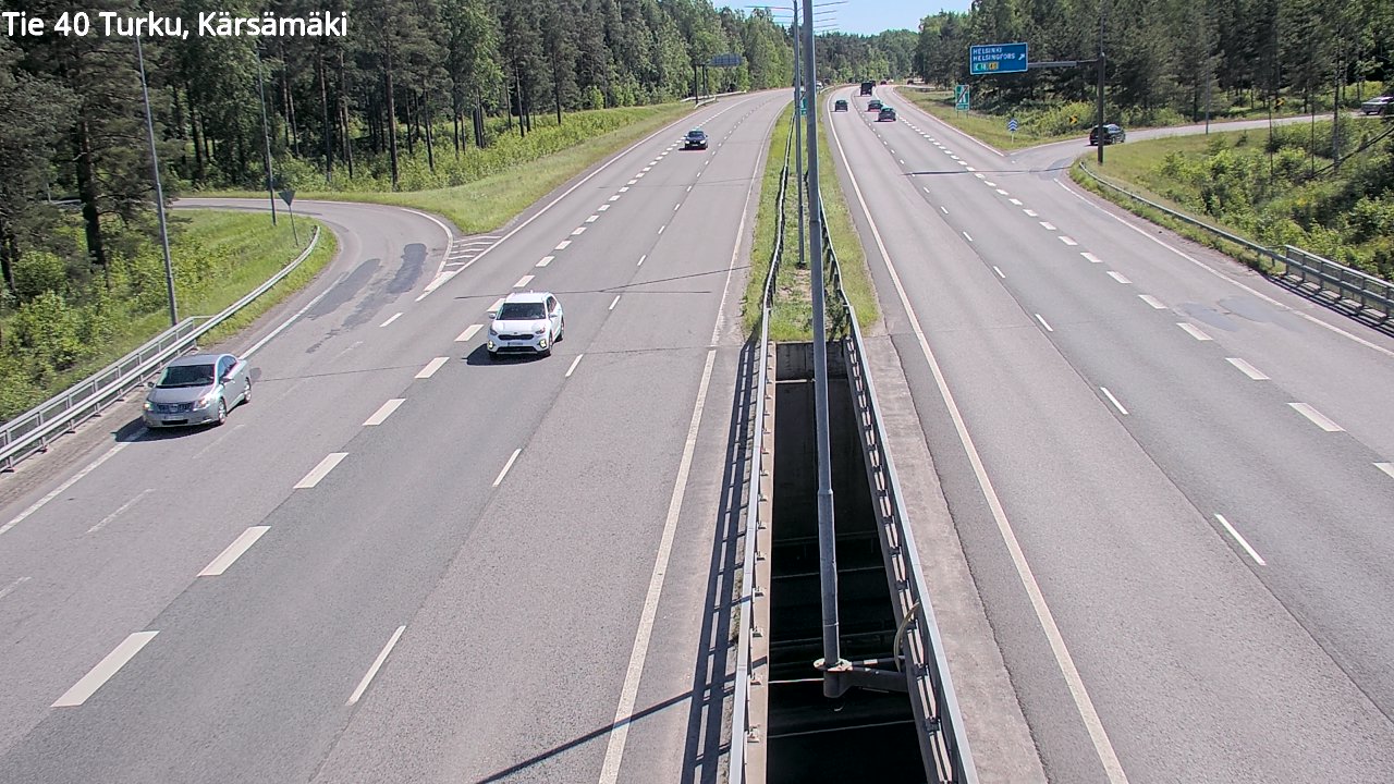 Kelikamerat Kuva Tie 40 Turku, Kärsämäki, Turku, Varsinais-Suomi