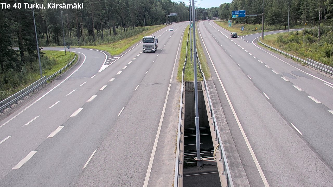 Kelikamerat Kuva Tie 40 Turku, Kärsämäki, Turku, Varsinais-Suomi