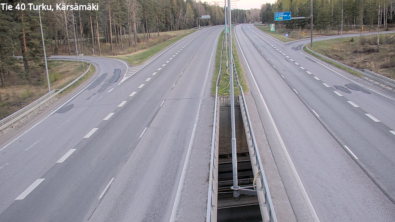 Kelikamerat Kuva Tie 40 Turku, Kärsämäki, Turku, Varsinais-Suomi