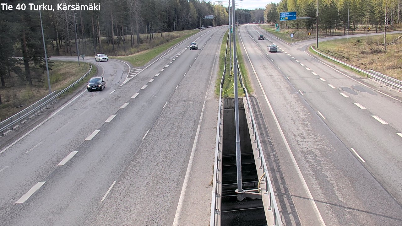 Kelikamerat Kuva Tie 40 Turku, Kärsämäki, Turku, Varsinais-Suomi