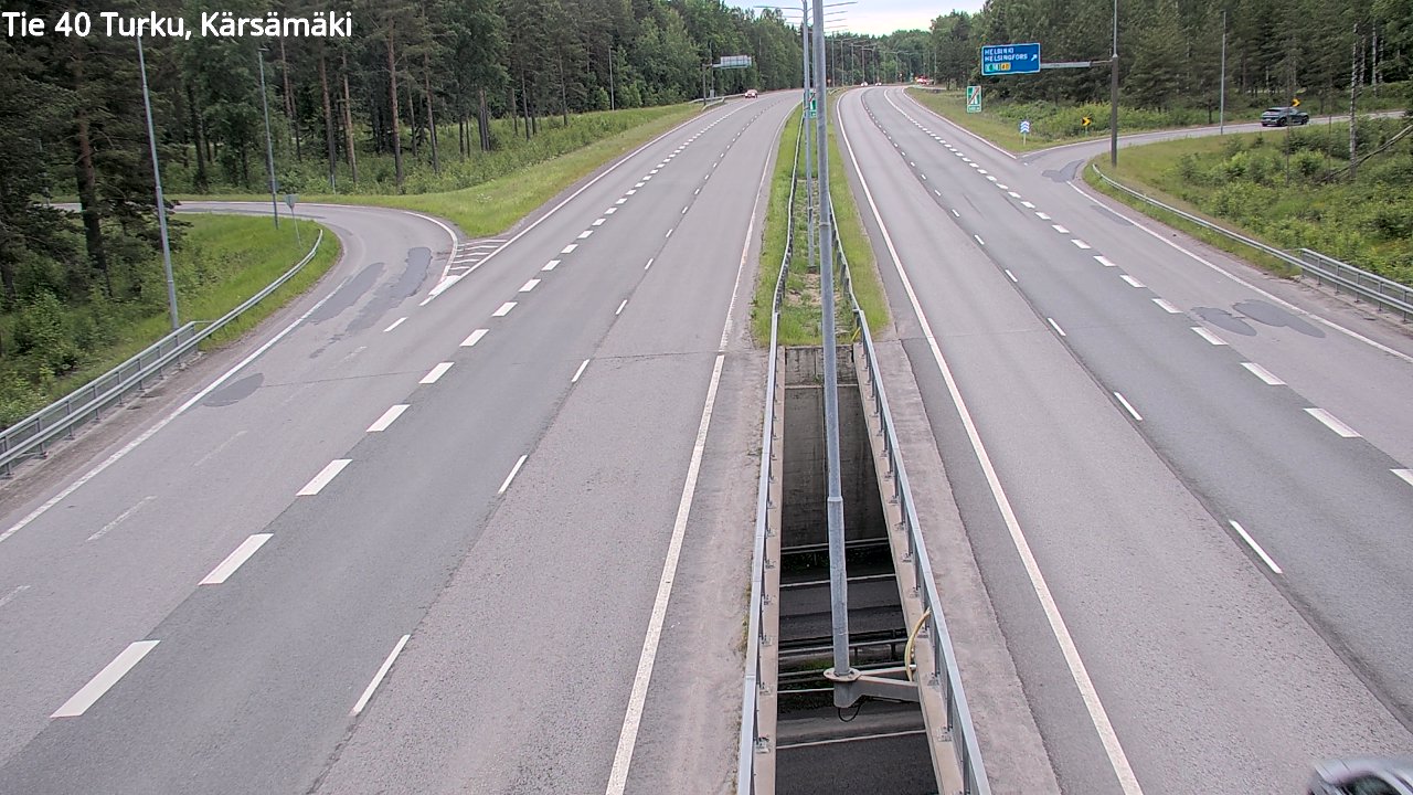 Weather Camera Image Road 40 Turku, Kärsämäki, Turku, Varsinais-Suomi