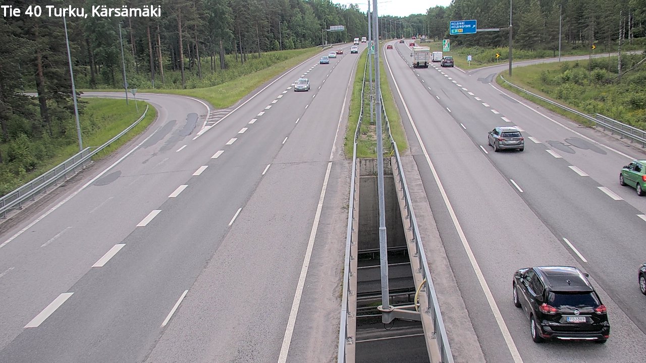 Weather Camera Image Road 40 Turku, Kärsämäki, Turku, Varsinais-Suomi