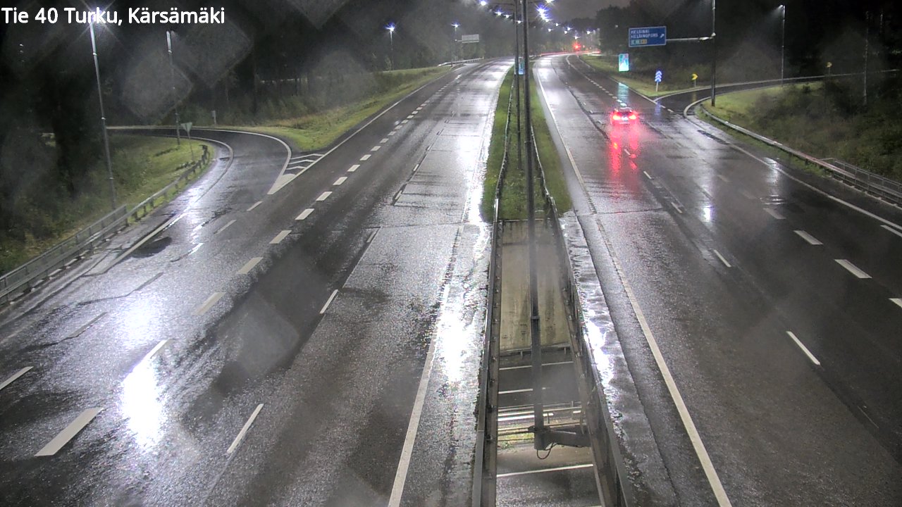 Weather Camera Image Väg 40 Åbo, Kärsämäki, Turku, Varsinais-Suomi