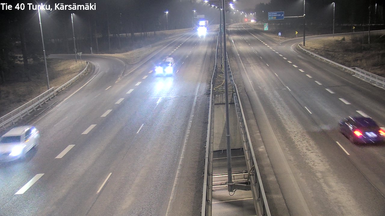 Kelikamerat Kuva Tie 40 Turku, Kärsämäki, Turku, Varsinais-Suomi