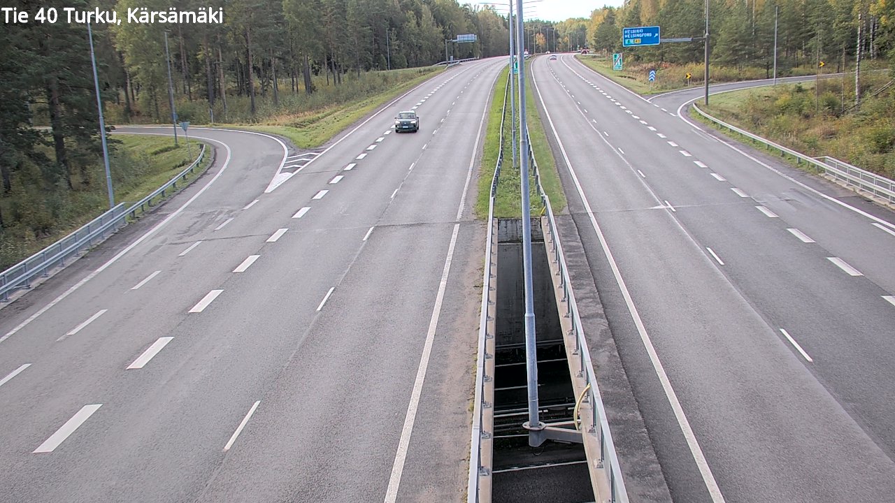 Kelikamerat Kuva Tie 40 Turku, Kärsämäki, Turku, Varsinais-Suomi