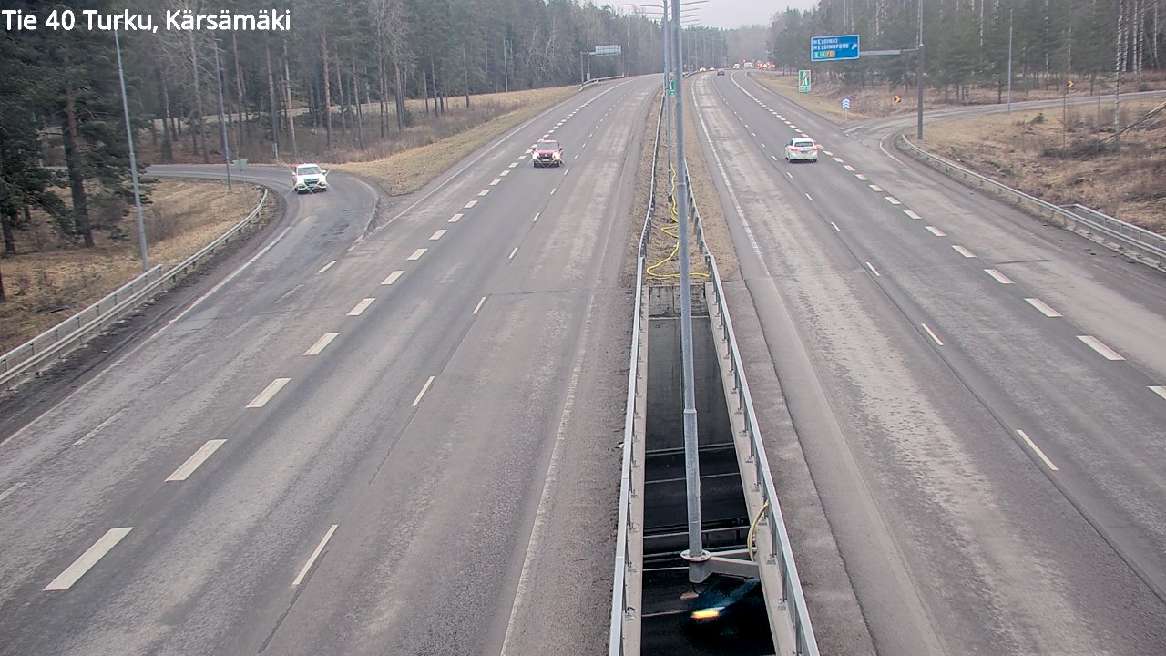 Weather Camera Image Road 40 Turku, Kärsämäki, Turku, Varsinais-Suomi