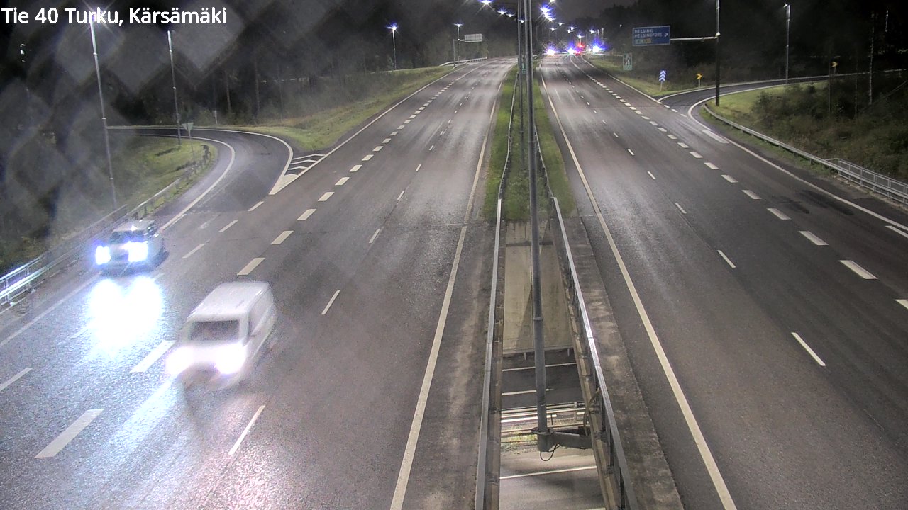 Weather Camera Image Väg 40 Åbo, Kärsämäki, Turku, Varsinais-Suomi