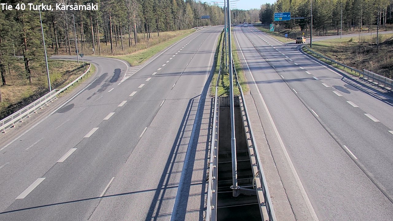 Kelikamerat Kuva Tie 40 Turku, Kärsämäki, Turku, Varsinais-Suomi