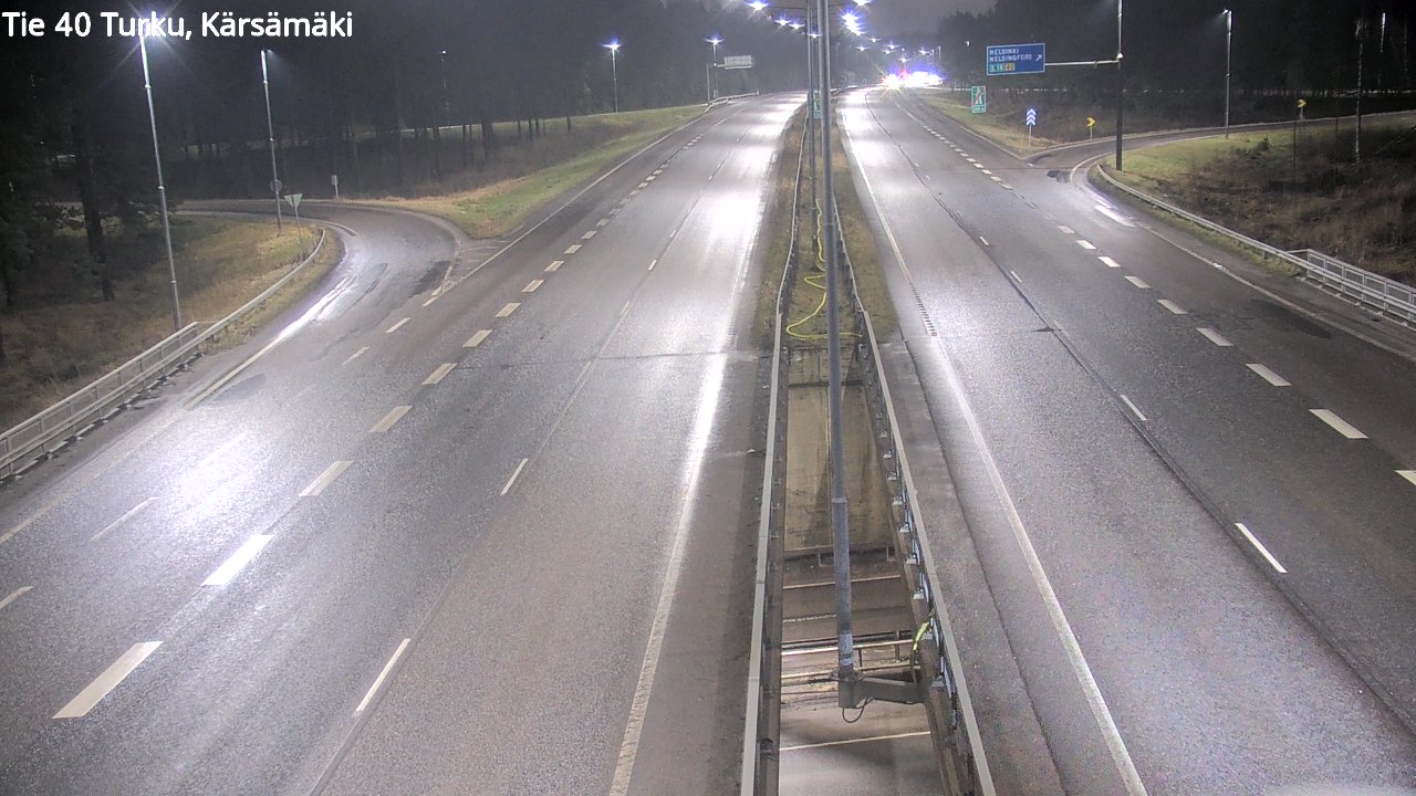Weather Camera Image Väg 40 Åbo, Kärsämäki, Turku, Varsinais-Suomi