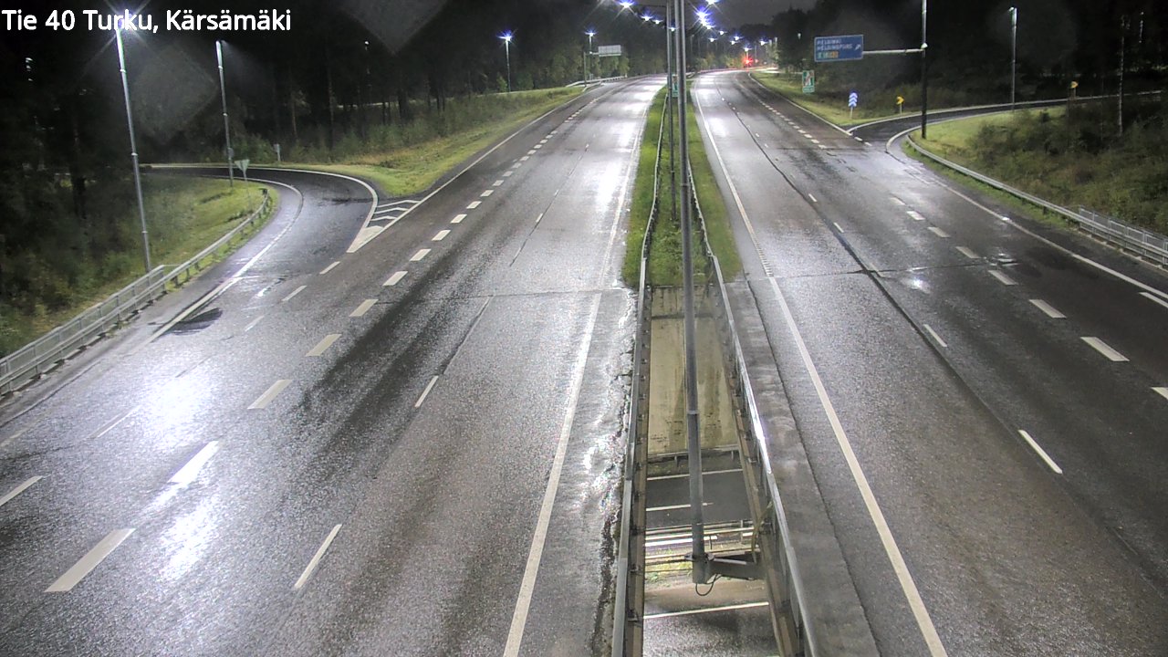 Weather Camera Image Väg 40 Åbo, Kärsämäki, Turku, Varsinais-Suomi