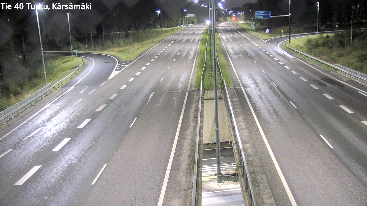 Weather Camera Image Väg 40 Åbo, Kärsämäki, Turku, Varsinais-Suomi