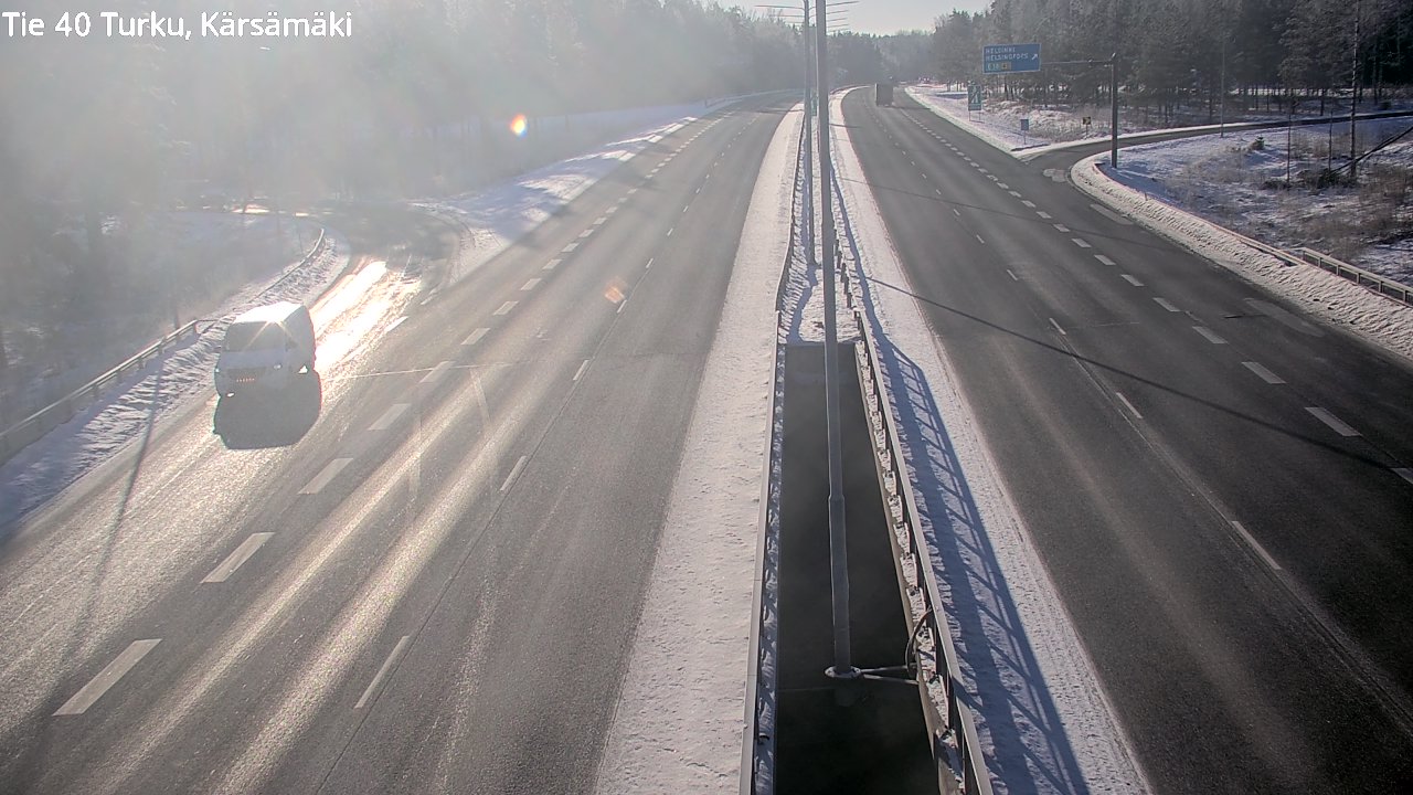 Weather Camera Image Road 40 Turku, Kärsämäki, Turku, Varsinais-Suomi