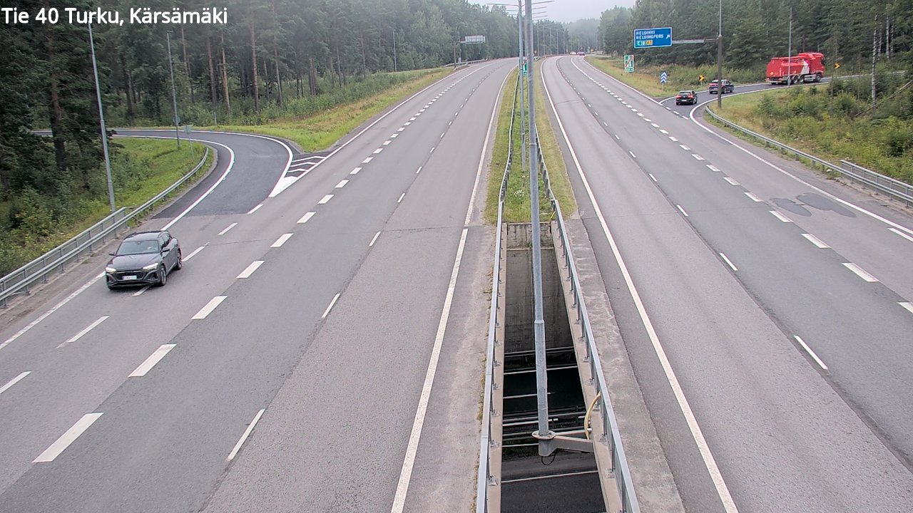 Weather Camera Image Road 40 Turku, Kärsämäki, Turku, Varsinais-Suomi