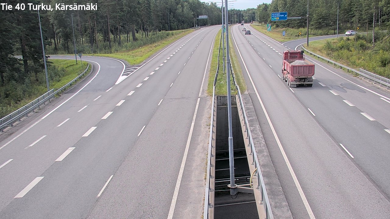 Kelikamerat Kuva Tie 40 Turku, Kärsämäki, Turku, Varsinais-Suomi