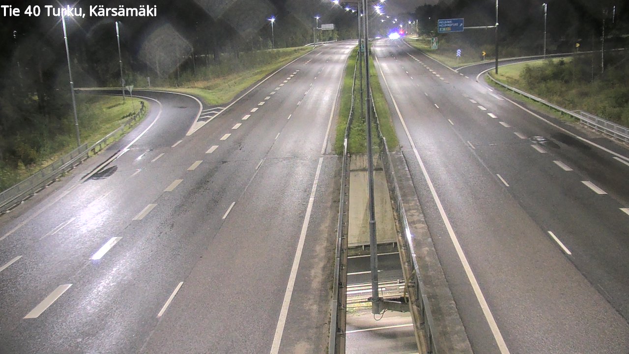 Weather Camera Image Väg 40 Åbo, Kärsämäki, Turku, Varsinais-Suomi