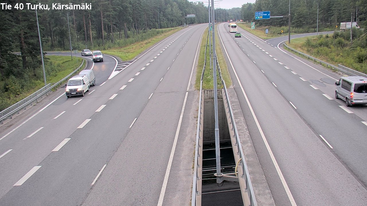 Weather Camera Image Road 40 Turku, Kärsämäki, Turku, Varsinais-Suomi
