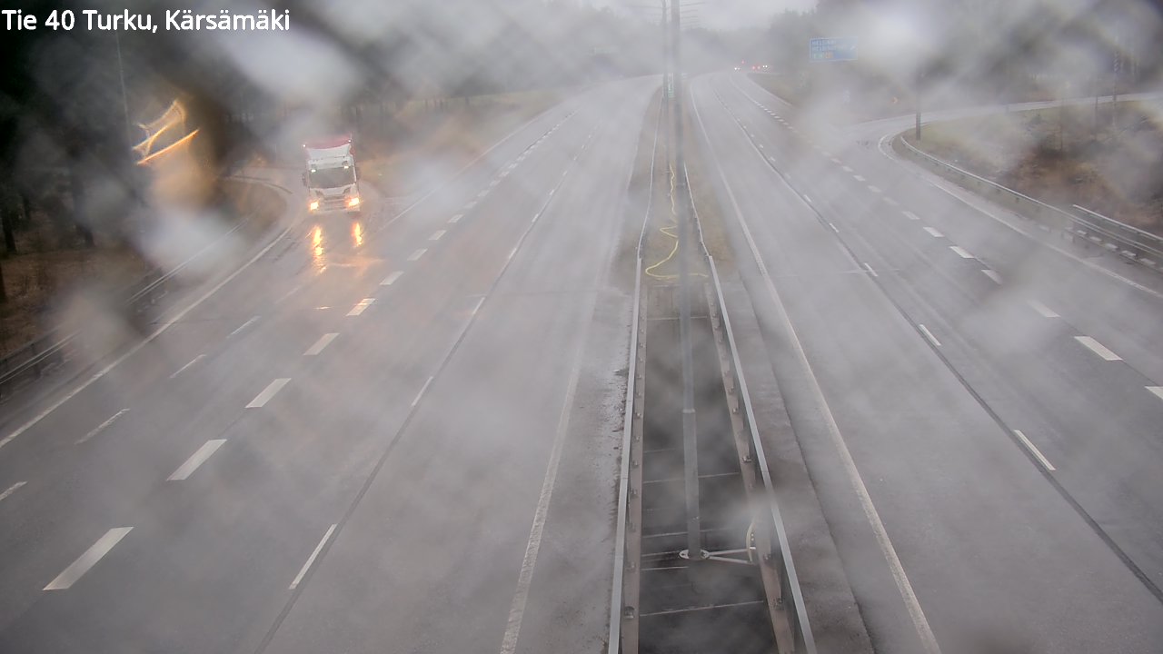 Weather Camera Image Väg 40 Åbo, Kärsämäki, Turku, Varsinais-Suomi