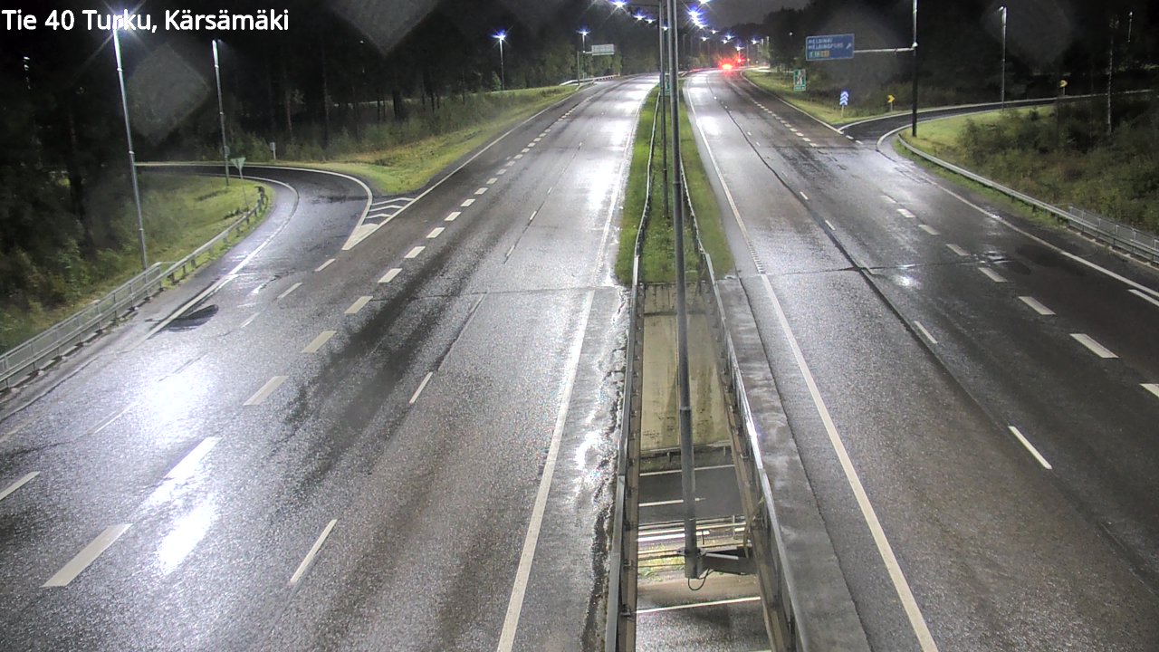Weather Camera Image Väg 40 Åbo, Kärsämäki, Turku, Varsinais-Suomi
