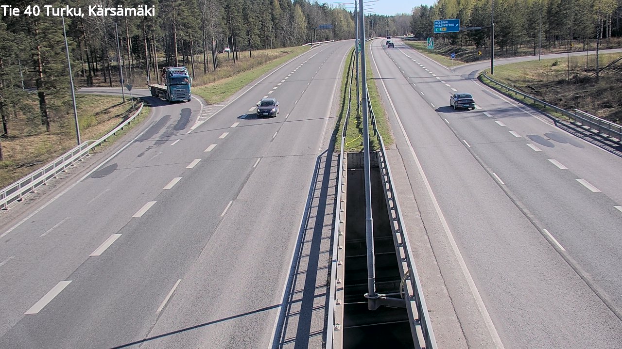 Kelikamerat Kuva Tie 40 Turku, Kärsämäki, Turku, Varsinais-Suomi