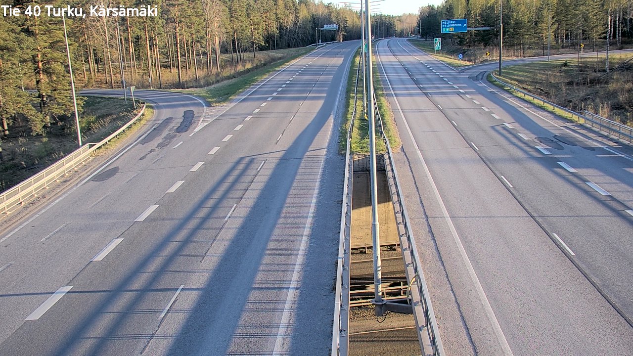 Kelikamerat Kuva Tie 40 Turku, Kärsämäki, Turku, Varsinais-Suomi