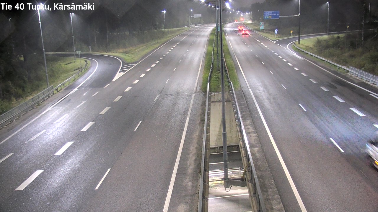 Weather Camera Image Väg 40 Åbo, Kärsämäki, Turku, Varsinais-Suomi