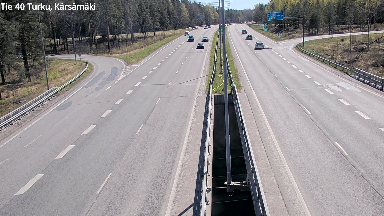 Kelikamerat Kuva Tie 40 Turku, Kärsämäki, Turku, Varsinais-Suomi