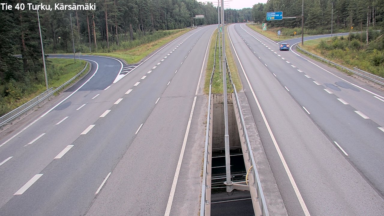 Weather Camera Image Road 40 Turku, Kärsämäki, Turku, Varsinais-Suomi