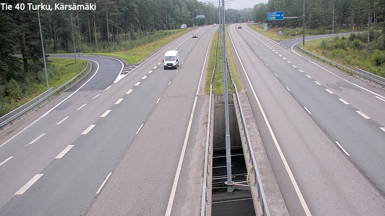 Weather Camera Image Road 40 Turku, Kärsämäki, Turku, Varsinais-Suomi
