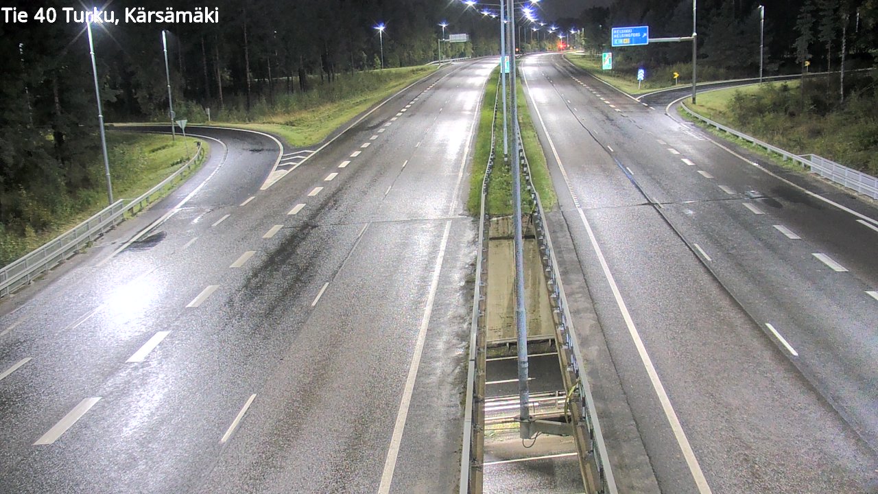 Weather Camera Image Väg 40 Åbo, Kärsämäki, Turku, Varsinais-Suomi