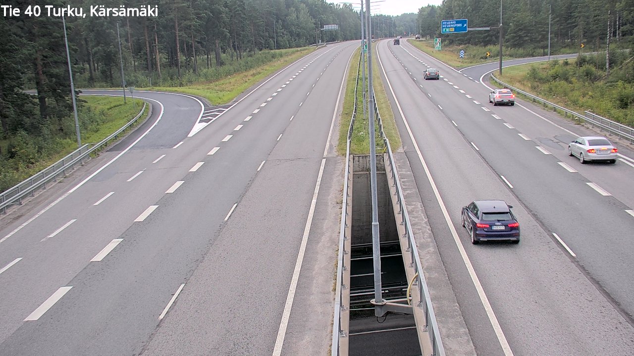 Weather Camera Image Road 40 Turku, Kärsämäki, Turku, Varsinais-Suomi