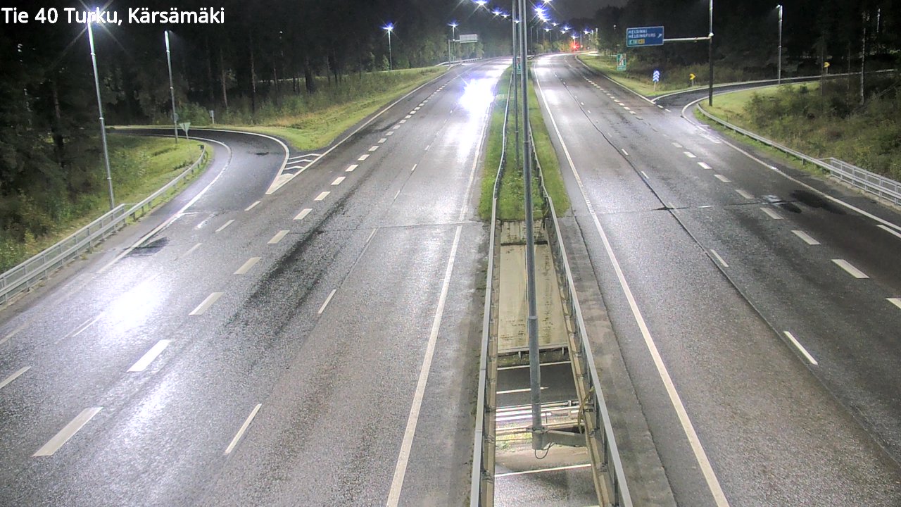 Weather Camera Image Väg 40 Åbo, Kärsämäki, Turku, Varsinais-Suomi