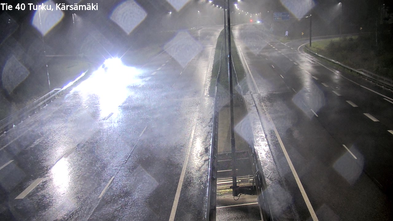 Weather Camera Image Väg 40 Åbo, Kärsämäki, Turku, Varsinais-Suomi