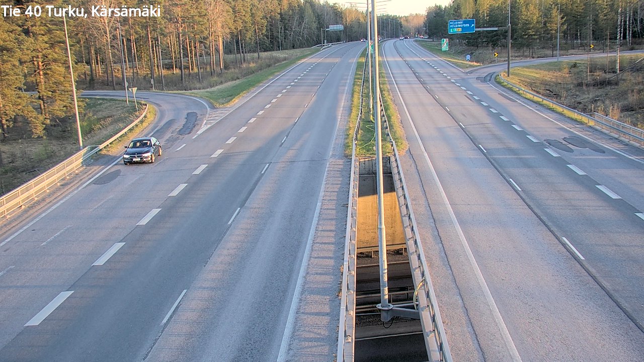 Kelikamerat Kuva Tie 40 Turku, Kärsämäki, Turku, Varsinais-Suomi