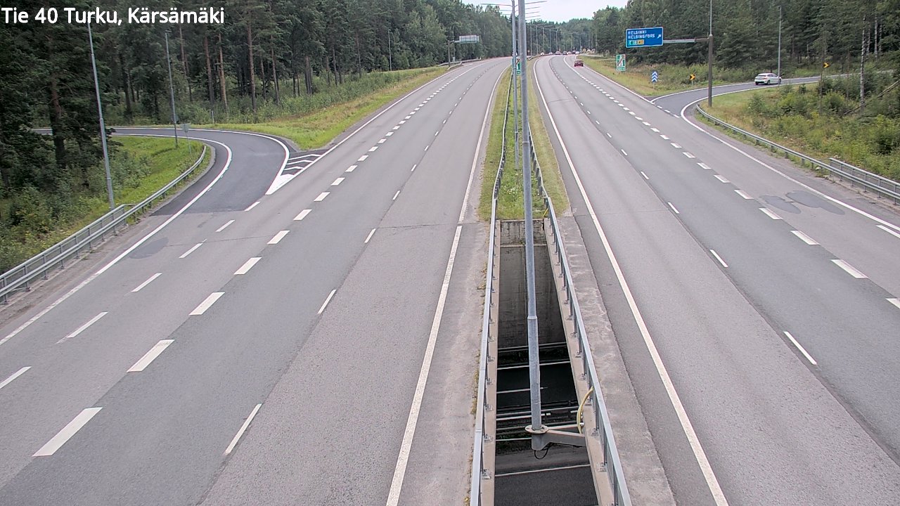 Weather Camera Image Road 40 Turku, Kärsämäki, Turku, Varsinais-Suomi