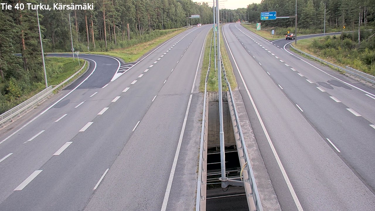 Kelikamerat Kuva Tie 40 Turku, Kärsämäki, Turku, Varsinais-Suomi