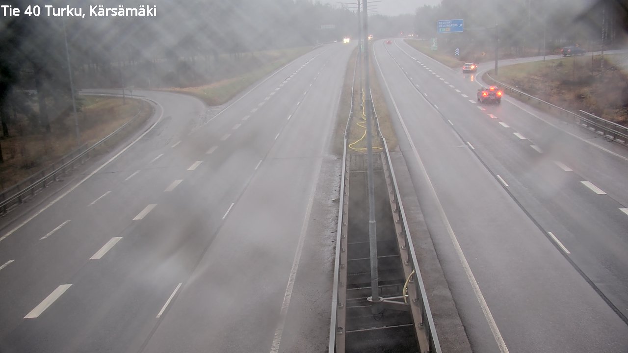 Weather Camera Image Väg 40 Åbo, Kärsämäki, Turku, Varsinais-Suomi