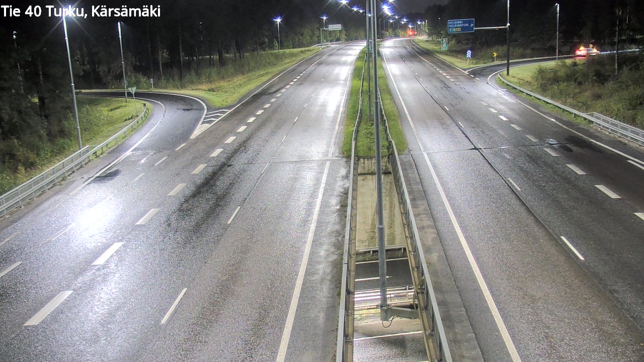 Weather Camera Image Väg 40 Åbo, Kärsämäki, Turku, Varsinais-Suomi