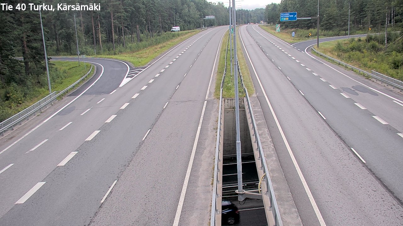 Weather Camera Image Road 40 Turku, Kärsämäki, Turku, Varsinais-Suomi