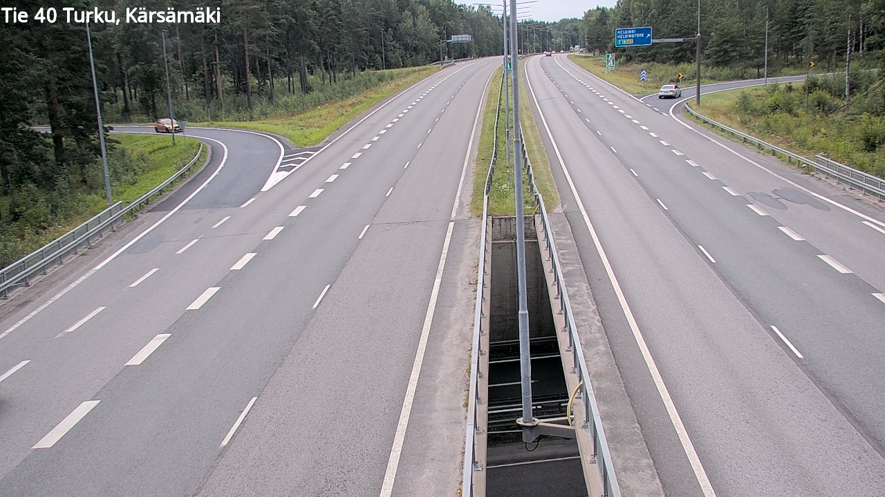 Weather Camera Image Road 40 Turku, Kärsämäki, Turku, Varsinais-Suomi