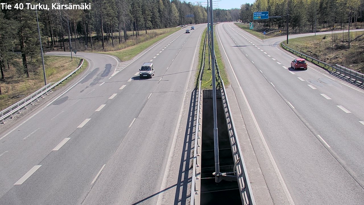 Kelikamerat Kuva Tie 40 Turku, Kärsämäki, Turku, Varsinais-Suomi